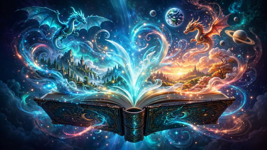 AI image prompts for book covers featured illustration