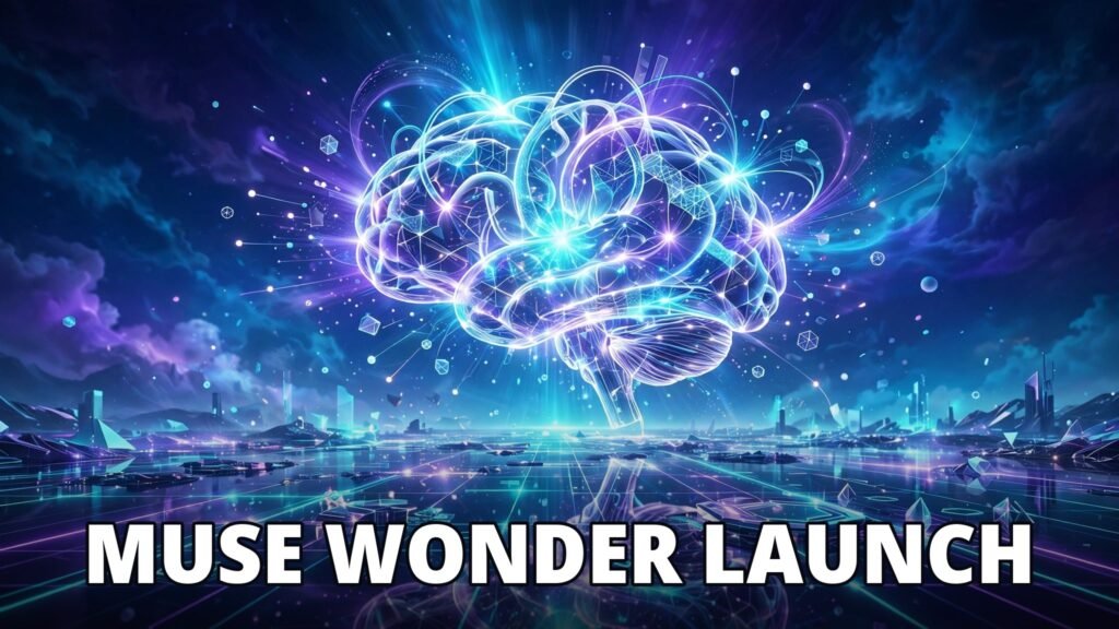 Meta Muse Wonder launch illustration